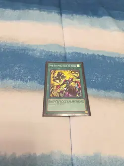 Yugioh UP01-EN018 Pre Preparation Of Rites Super Rare Sleeved Immediately - Image 1