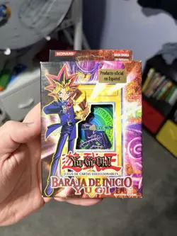 EMPTY BOX YuGiOh! 2002 Starter Deck Yugi 1st Edition Spanish Dark Magician - Image 1