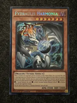 Fydraulis Harmonia - YuGiOh! BLZD-EN024 Secret Rare 1st Edition NM - Image 1