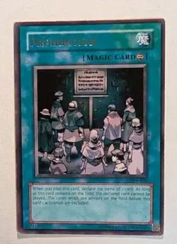 1996 Prohibition PSV-39 Yu-Gi-Oh Card - Image 1