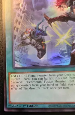 Fiendsmith's Tract BLGG-EN125 1st Edition Ultra Rare Glorious Gallery Yu-Gi-Oh! - Image 4