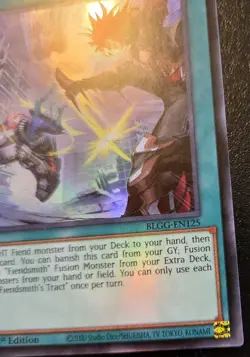 Fiendsmith's Tract BLGG-EN125 1st Edition Ultra Rare Glorious Gallery Yu-Gi-Oh! - Image 5