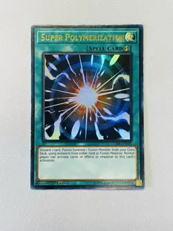 (EY) SUPER POLYMERIZATION *** 1ST EDITION ULTRA RARE DUDE-EN040 YUGIOH VLP - Image 1