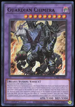 Guardian Chimera (UR) RA02-EN023 Ultra Rare Yu-Gi-Oh NM/M - Image 1
