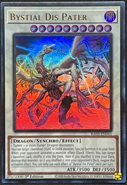 Yu-Gi-Oh! - Bystial Dis Pater - (RA05-EN041) 1st Ed, Ultra Rare, NM - Image 1