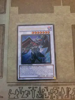 YUGIOH BLACKWING ARMOR MASTER GLD3-EN038 GOLD LIMITED ED NM - Image 1