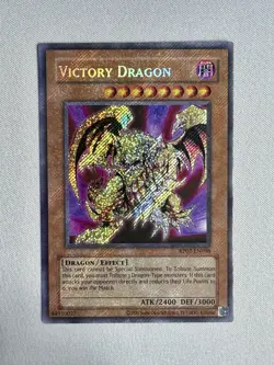 Konami Yu-Gi-Oh! Victory Dragon RP02-EN098 Retro Pack 2 Secret Rare Holo - Image 1
