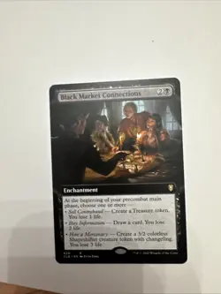 Black Market Connections (Extended Art) Mtg Magic The Gathering - Image 1