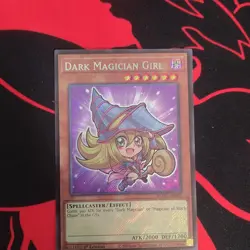 Konami Yu-Gi-Oh! TCG Dark Magician Girl BLGG-EN003 1st Ed Secret Rare - Image 1