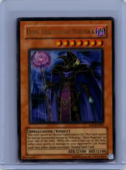 Dark Eradicator Warlock Unlimited Ultra Rare Structure Deck: Spellcaster's Judgm - Image 1