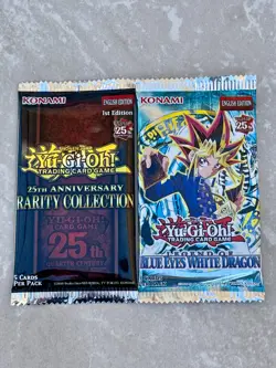 Legend Of Blue Eyes White Dragon + 25Th Rarity Collection Booster Pack | YuGiOh! - Image 1