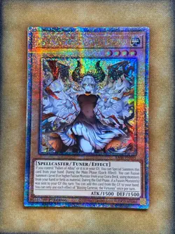 Yugioh Blazing Cartesia, the Virtuous RA04-EN041 Quarter Century Alt Art 1st NM - Image 1