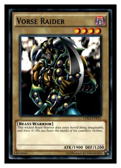 2016 Yu-Gi-Oh! #LDK2-ENK11 Vorse Raider - Image 1