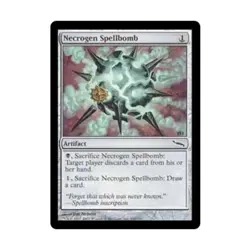 WOTC MtG Mirrodin Necrogen Spellbomb (C) (Foil) NM - Image 1