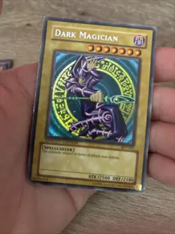 Yugioh Dark Magician BPT-001 Limited Edition Secret Rare HP/DMG - Image 1