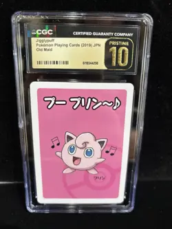 Pokemon Jigglypuff Playing Card 2019 JPN Old Maid CGC Pristine 10 Japanese - Image 4