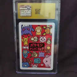 Pokemon CGC Pristine 10 Jigglypuff Playing Card 2019 Japanese Old Maid - Image 2