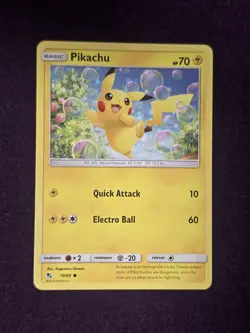 Pikachu - 19/68 - Non-Holo - Hidden Fates - NM - Pokemon Card - Image 1