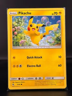 Pikachu - 19/68 - Non-Holo - Hidden Fates - NM/M - Pokemon Card - Image 1