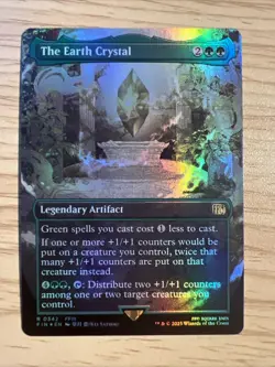 The Earth Crystal (Borderless) Final Fantasy Foil - Image 1