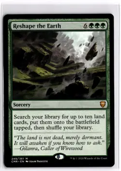 Reshape the Earth Commander Legends 249 LP x1 MTG Magic: the Gathering - Image 1