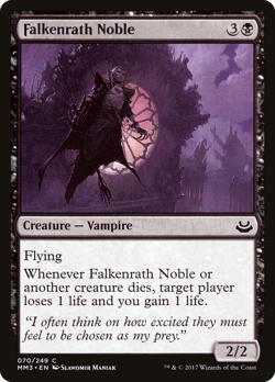 Falkenrath Noble #70 (Foil) (MP) Modern Masters 2017 MM3 Magic MTG - Image 1