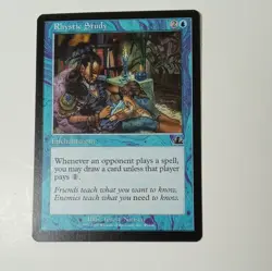 Rhystic Study- x2 - mtg Prophecy M/NM Never Played 45/143 2000 MINT - Image 4