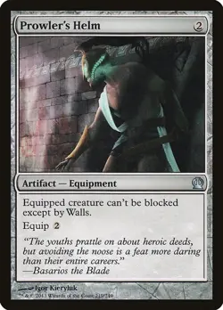 LP - Foil - Prowler's Helm - 219 - Theros - Image 1