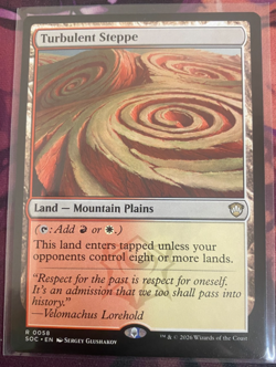MTG, TURBULENT STEPPE (SOC) NM OR BETTER CONDITION - Image 2