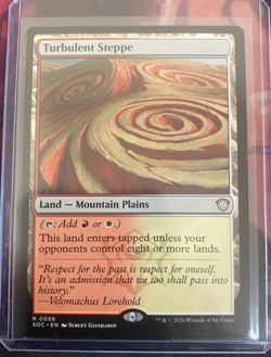 MTG, TURBULENT STEPPE (SOC) NM OR BETTER CONDITION - Image 4