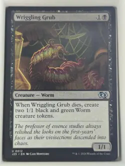 Wriggling Grub 12 Uncommon Foundations Jumpstart Magic: The Gathering Near Mint - Image 1