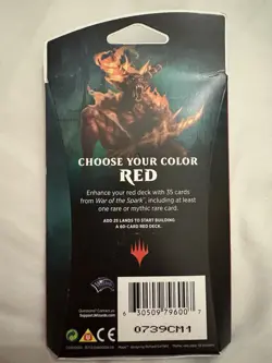 Magic The Gathering - War of The Spark - Red Theme Booster Box 630509796007 - Image 2