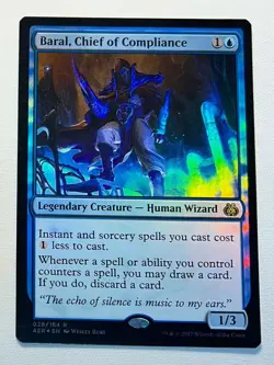 Baral, Chief of Compliance Foil NM+ Condition, Æther Revolt - Image 1