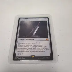 MTG Buster Sword Final Fantasy Mythic Artifact Card - Image 1