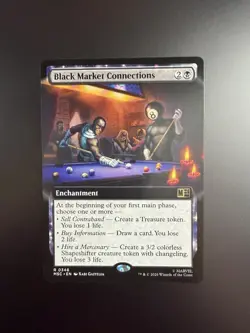 MTG Marvel Super Heroes Black Market Connections Extended Art 0346 Non-Foil - Image 1