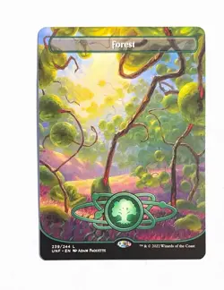 Forest ~ MTG Unfinity ~ Borderless 239/244 - Image 1