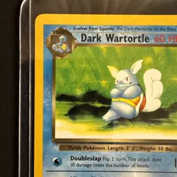 Team Rocket Dark Wartortle #46/82 Pokemon 2000 - Image 2