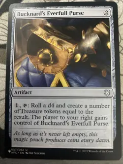 Bucknard's Everfull Purse Adventures in the Forgotten Realms MTG Regular NM - Image 1