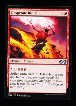 * * 1x Desperate Ritual x1 * * Ultimate Masters MTG NM Near Mint or Close - Image 1