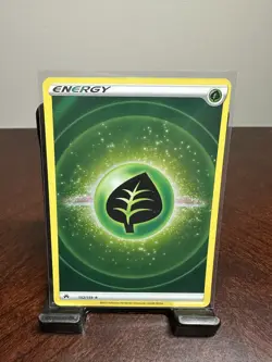 2x Pokemon Grass Energy Crown Zenith Reverse Holo NM - Image 1