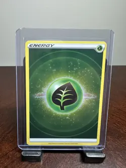 2x Pokemon Grass Energy Crown Zenith Reverse Holo NM - Image 2