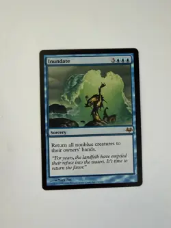 MTG Inundate Eventide EVE 25/180 Uncommon EN - Image 1
