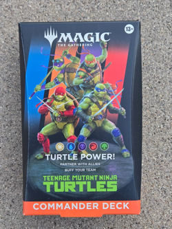 Magic: The Gathering Teenage Mutant Ninja Turtles Commander Deck - New - Sealed - Image 1