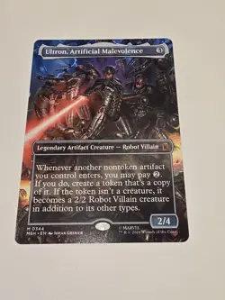 Ultron, Artificial Malevolence (Borderless) (0344) Marvel Super Heroes Regular - Image 1