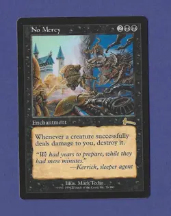 1999 Magic the Gathering - No Mercy - Urza's Legacy MTG - Image 1