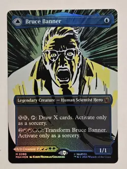 Bruce Banner (Borderless) (0390) Marvel Super Heroes Foil - Image 1