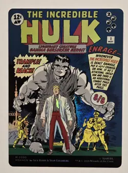 Bruce Banner (Borderless) (0390) Marvel Super Heroes Foil - Image 2