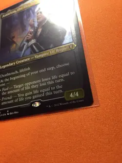 MTG Magic The Gathering Astarion, The Decadent Foil Etched CLB Rare Vampire DnD - Image 2