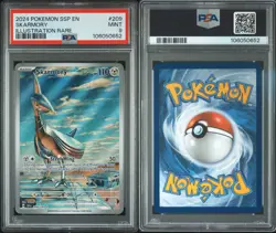 2024 POKEMON SSP EN-SURGING SPARKS ILLUSTRATION RARE #209 SKARMORY PSA 9 - Image 1