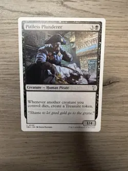 Pitiless Plunderer (White Border) Mystery Booster 2 Near Mint or Better - Image 1